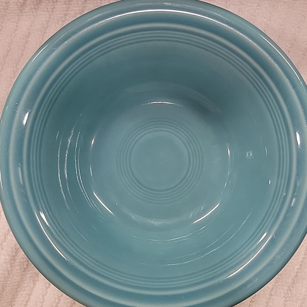 Fiesta 6 1/2 Inch Stackable Cereal Bowl 11 OZ Turquoise